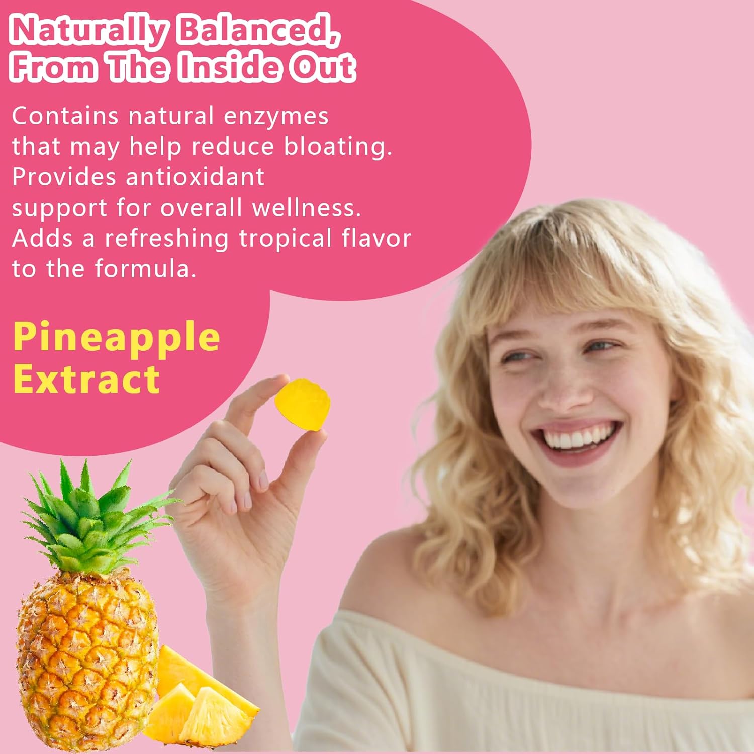 Pineapple Women's Health Gummies