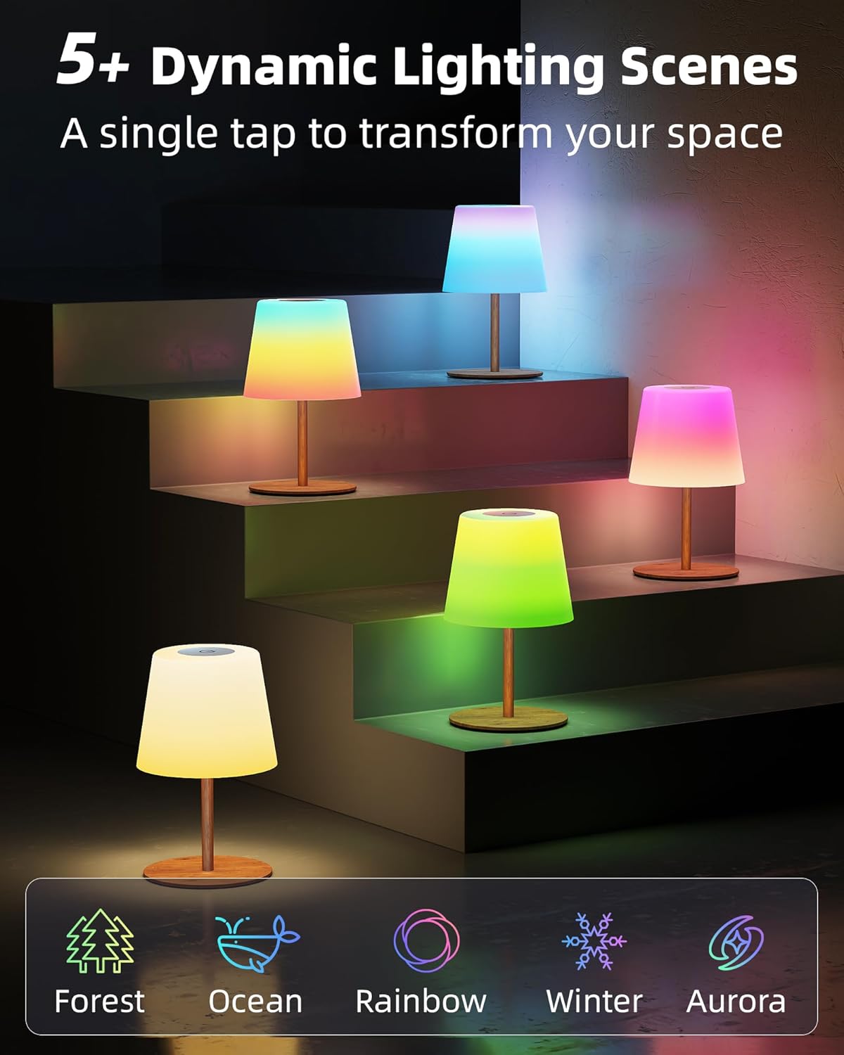 EZVALO Relaxing Shower Light