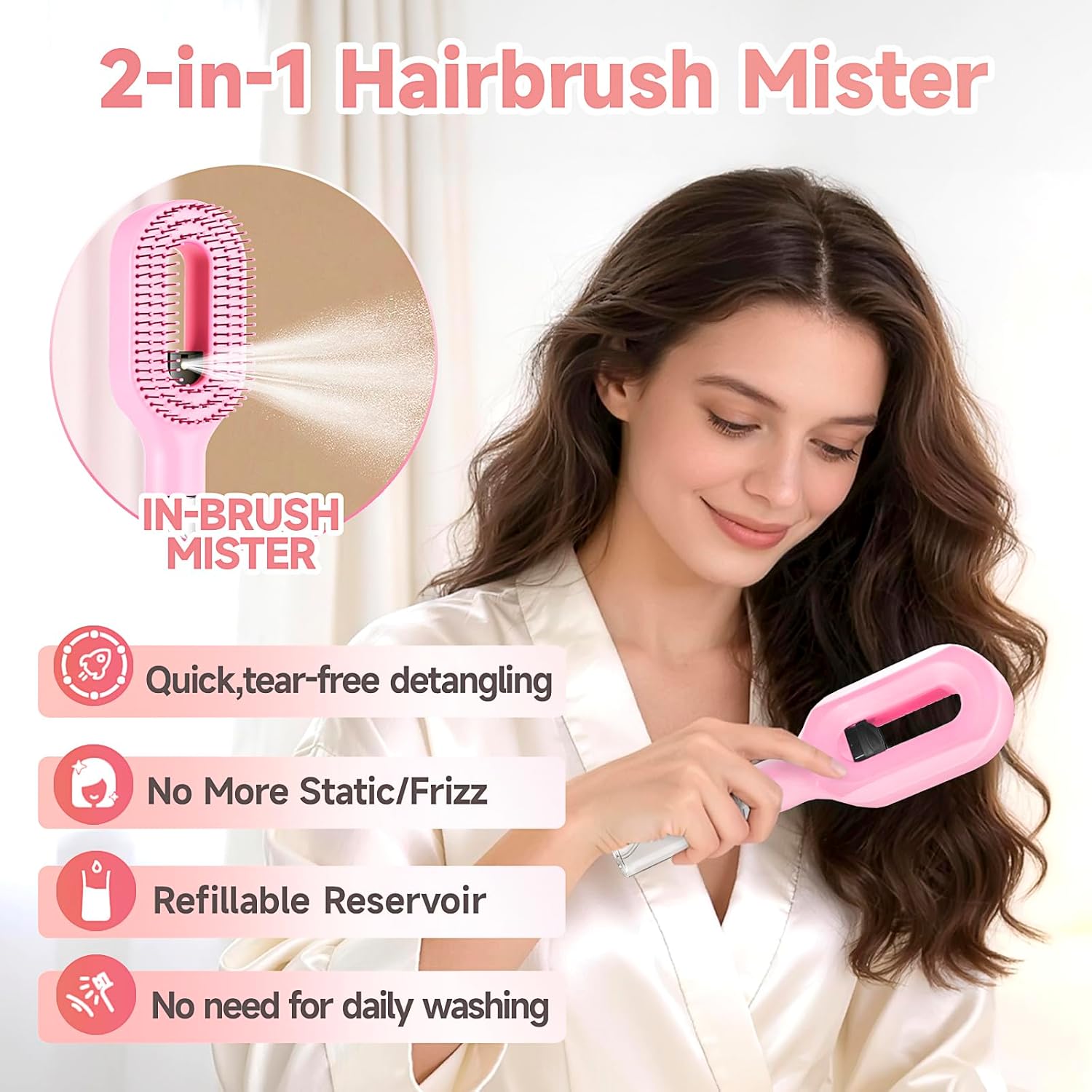 Hydrating Hair Mist Brush