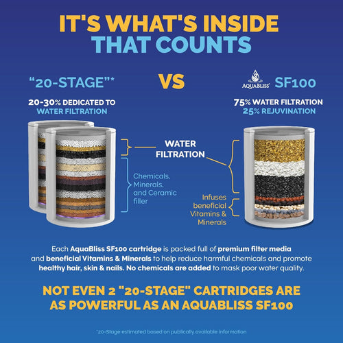 AquaBliss Skin Revitalizing Shower Filter