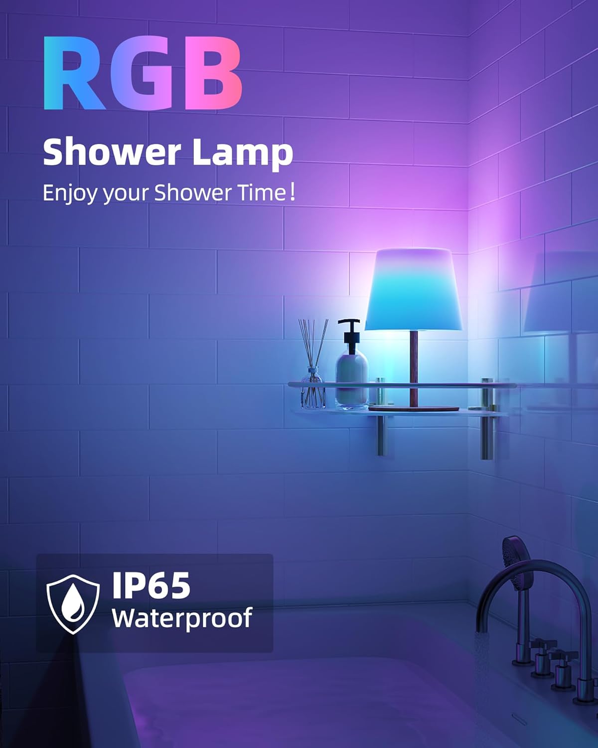 EZVALO Relaxing Shower Light