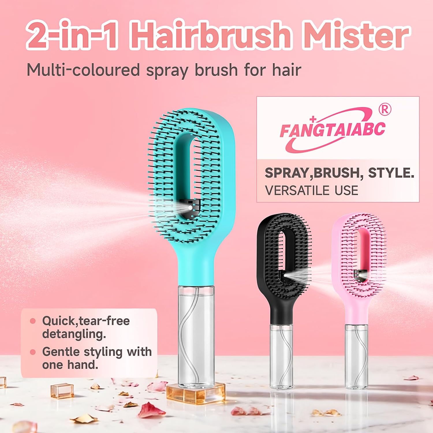 Hydrating Hair Mist Brush