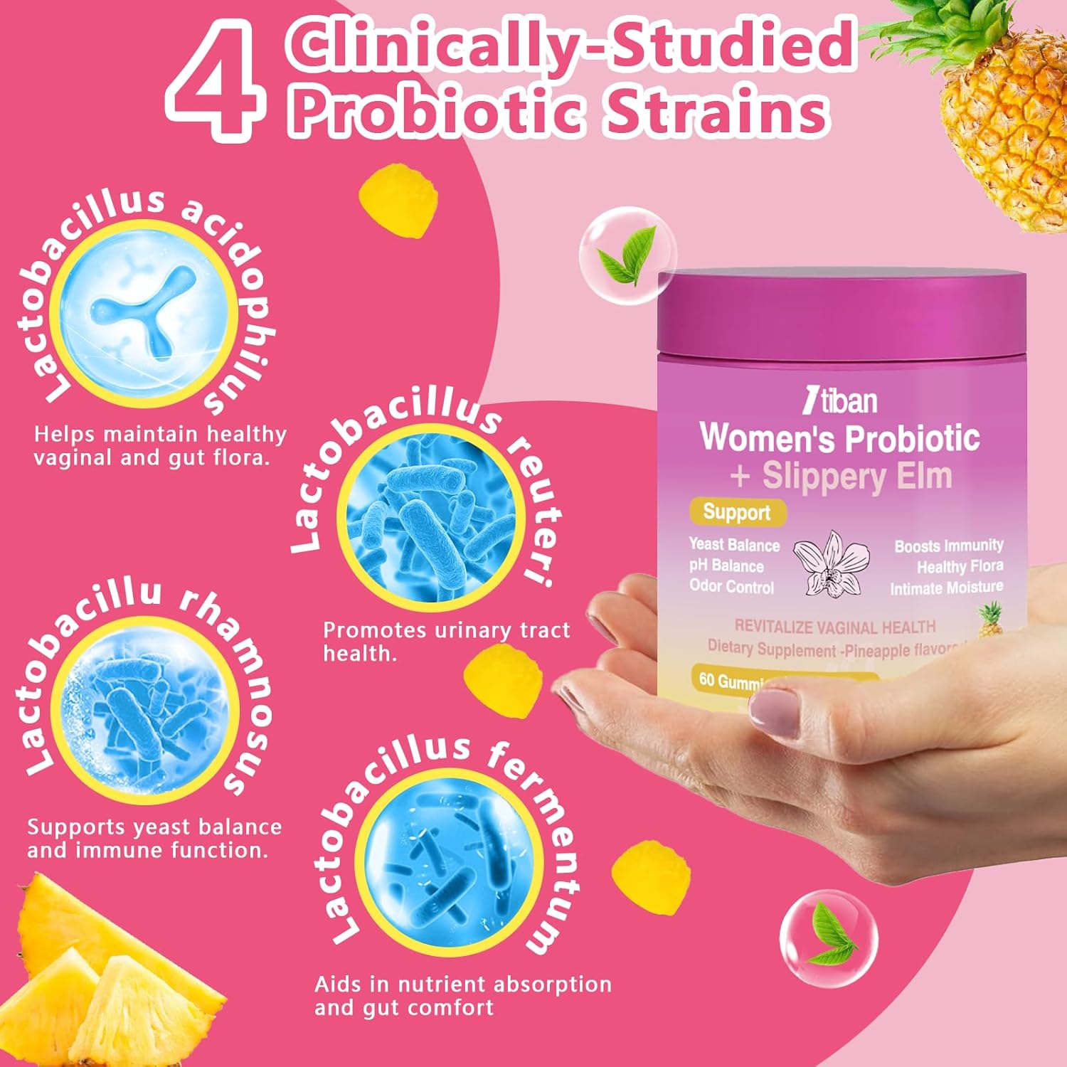 Pineapple Women's Health Gummies