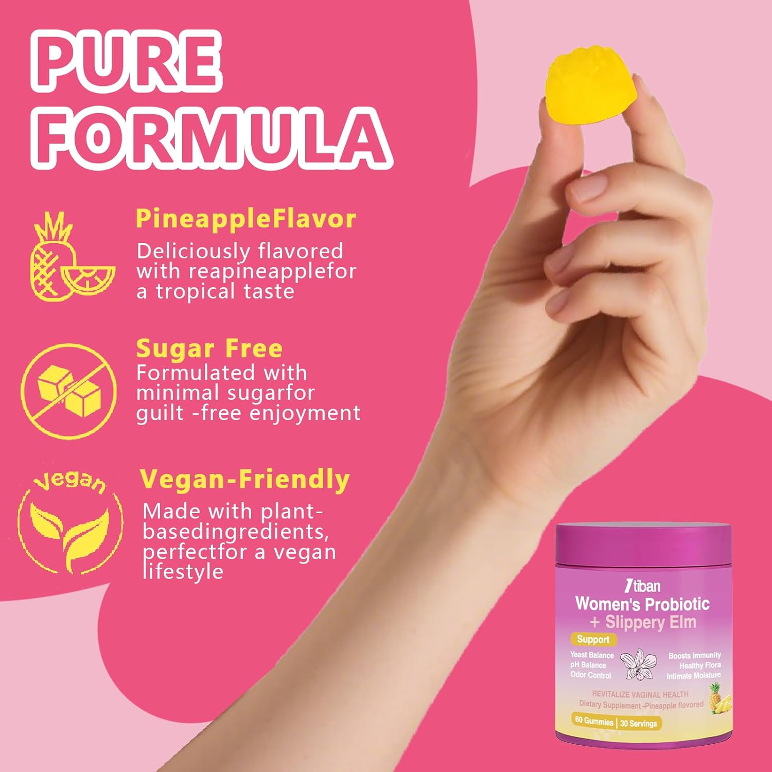 Pineapple Women's Health Gummies