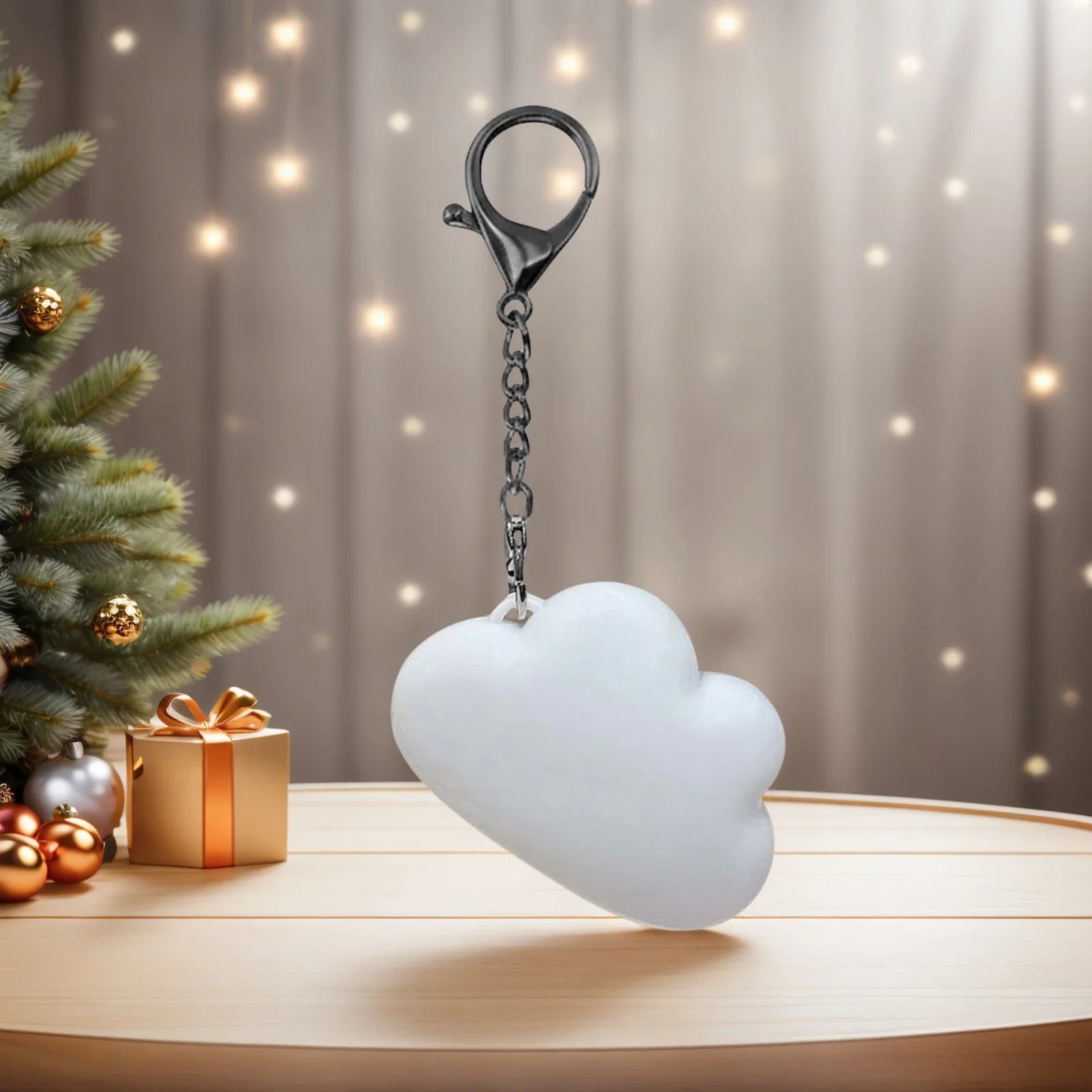 Heart Glow Keychain Light